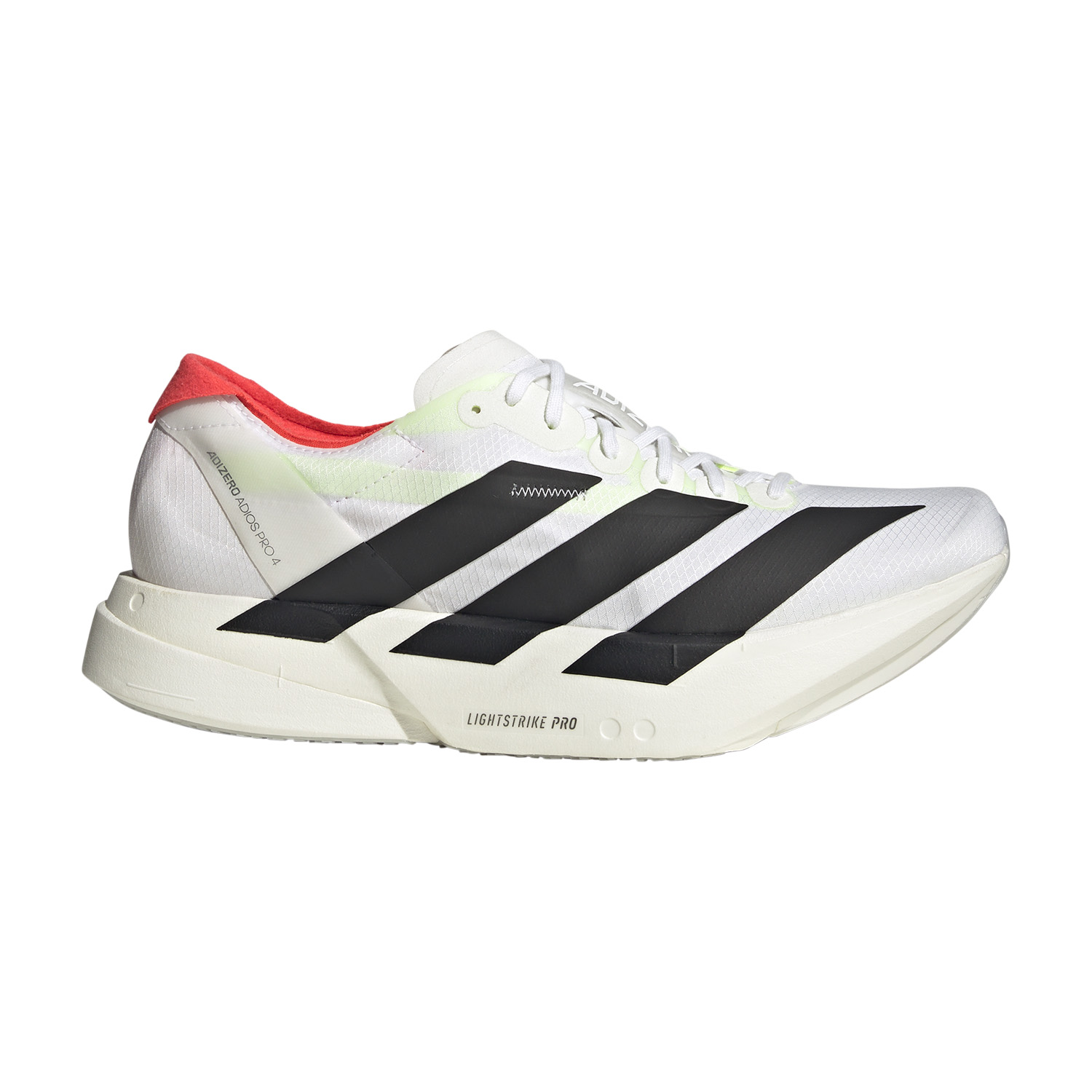 Adidas Adizero Adios Pro 4 — Weiss/Schwarz