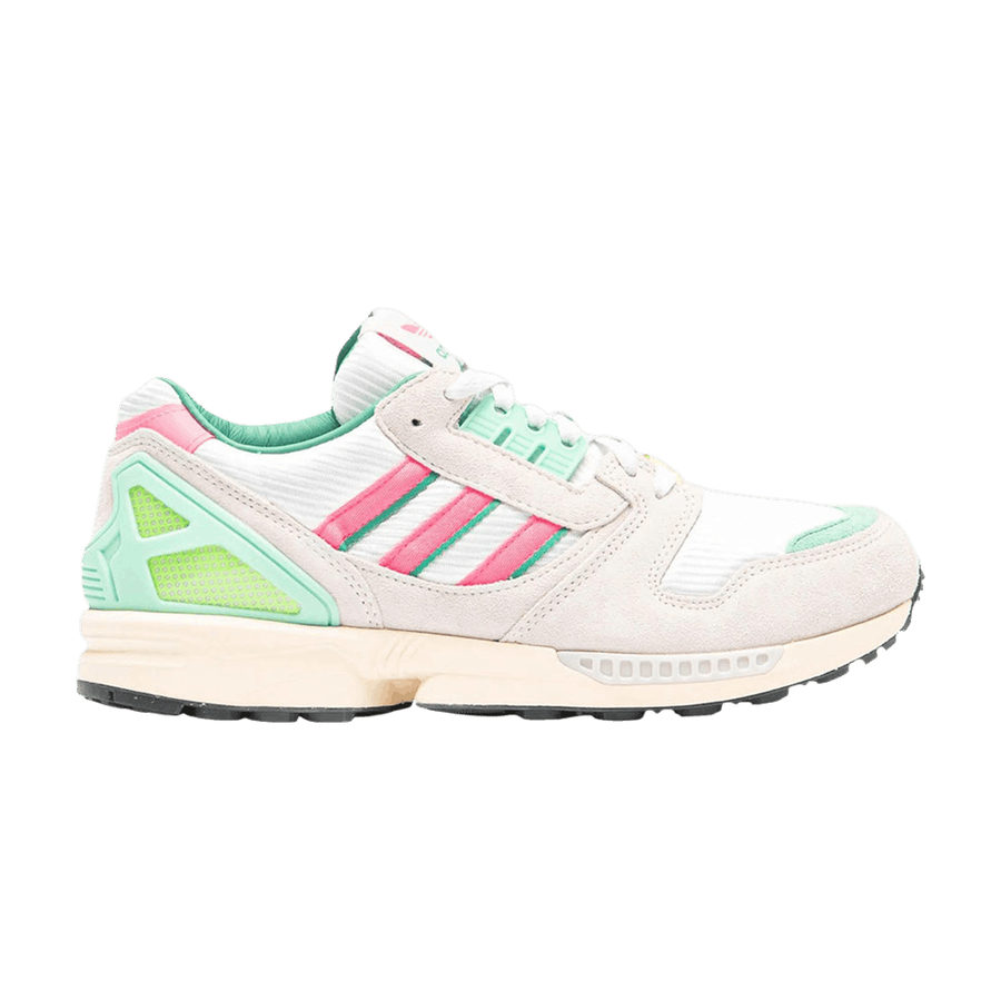 Adidas ZX 8000 Made in Germany — Off White Pink Court Green