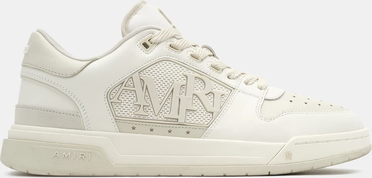 Amiri Classic Low — Alabaster