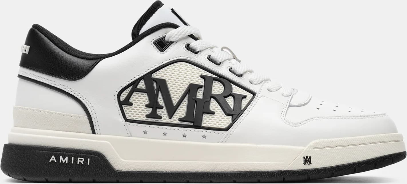 Amiri Classic Low (Damen) — White Black
