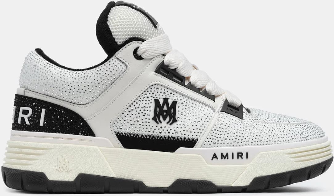Amiri Crystal MA-1 — Black