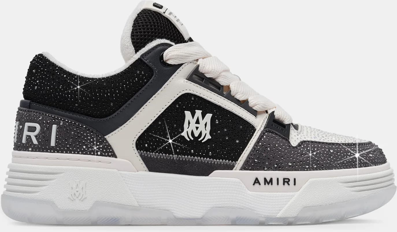 Amiri Crystal MA-1 (Damen) — Black