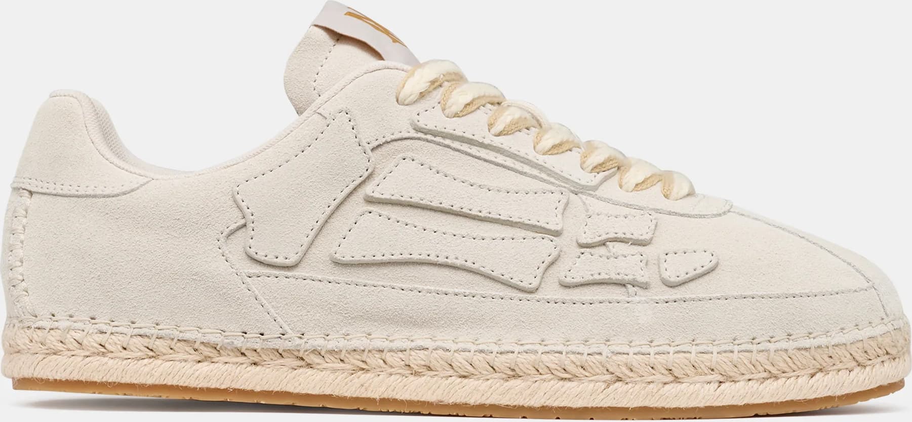 Amiri Espadrille Pacific Bones — Alabaster