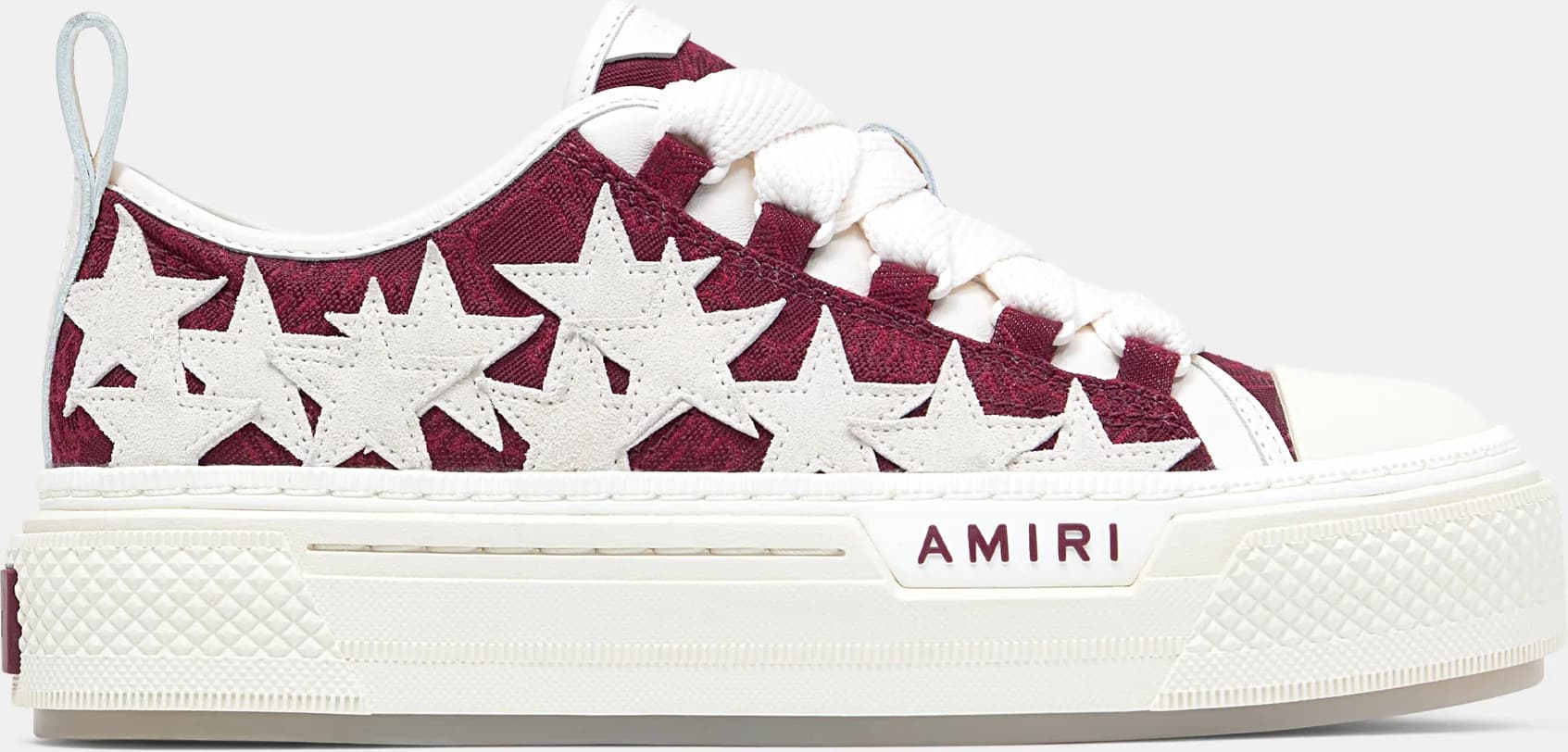 Amiri MA Quad Stars Court Low (Damen) — Aged Port