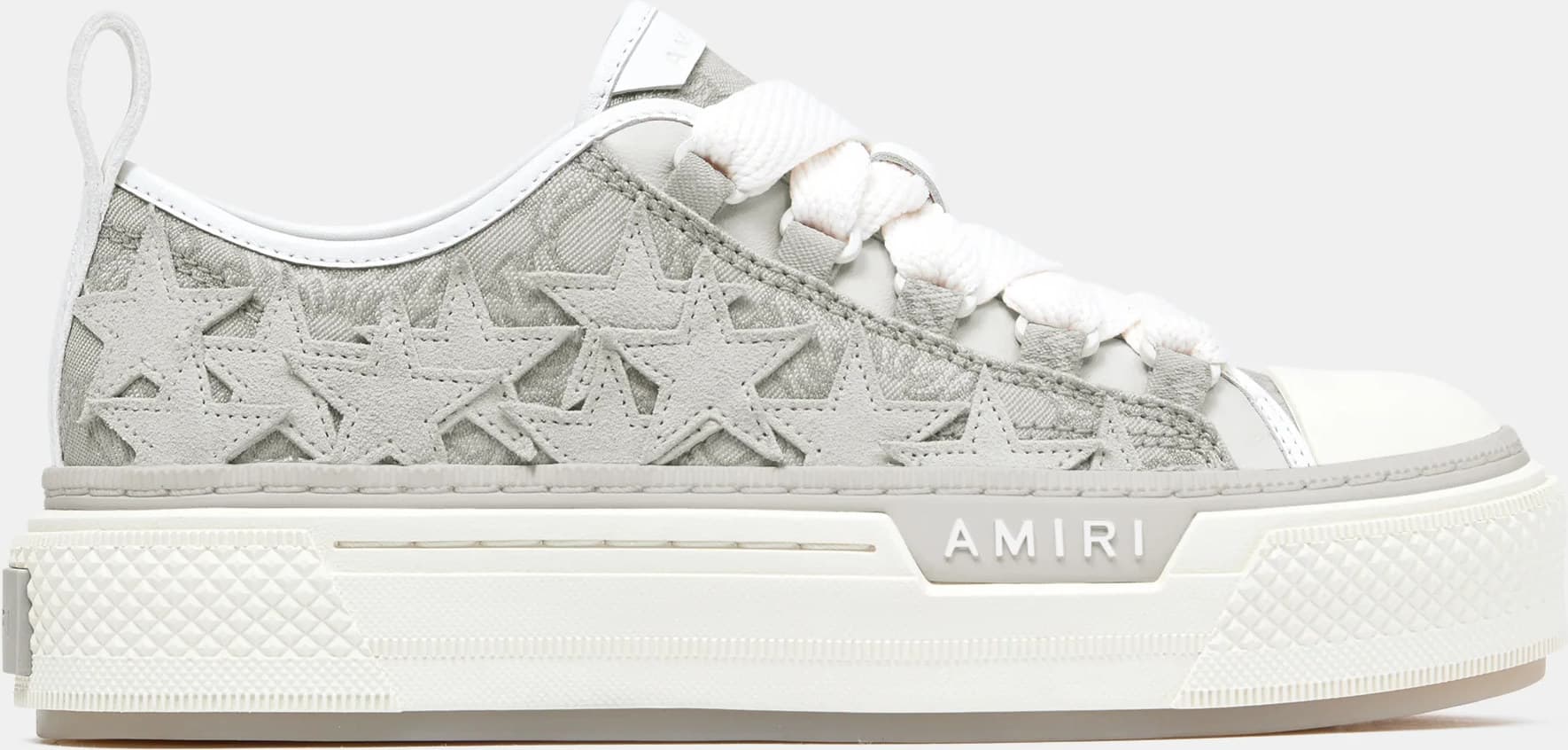 Amiri MA Quad Stars Court Low (Damen) — Grey