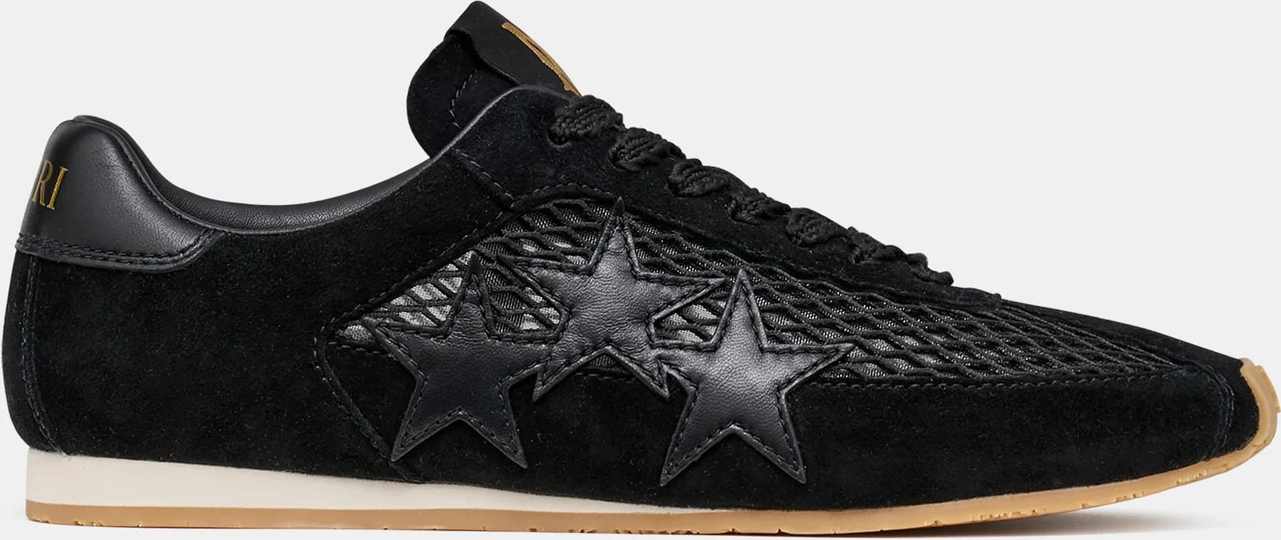 Amiri Mesh Pacific Flat (Damen) — Black