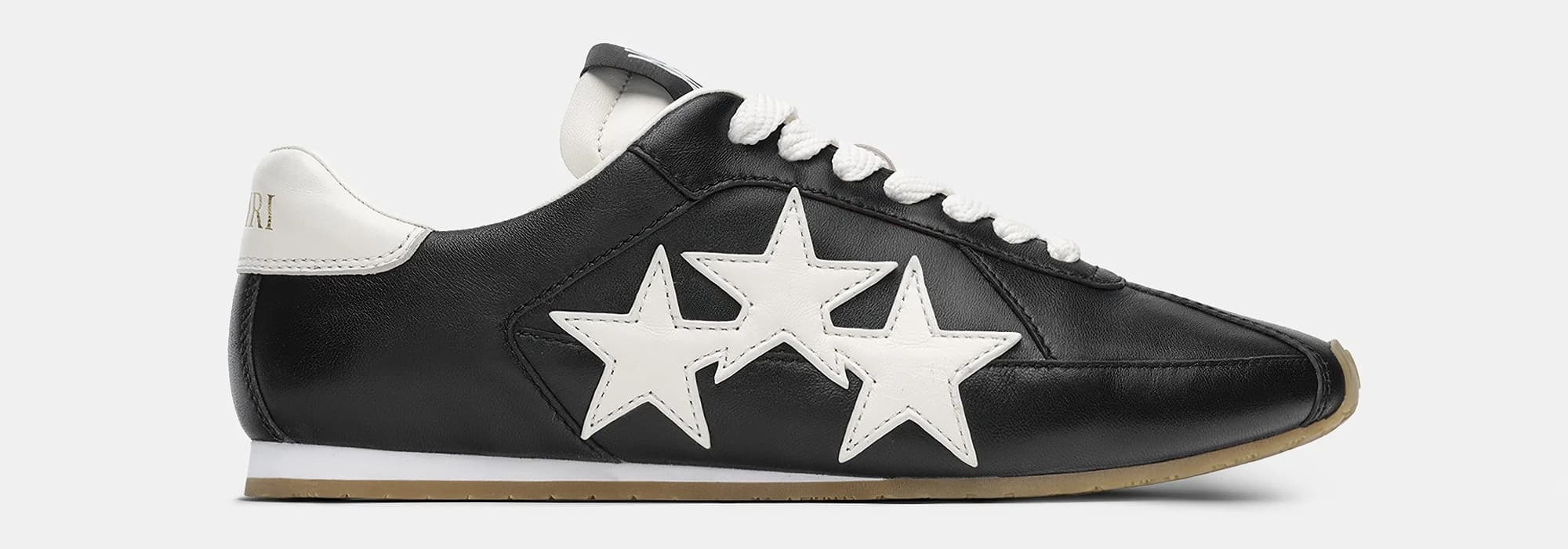 Amiri Pacific Flat (Damen) — Black