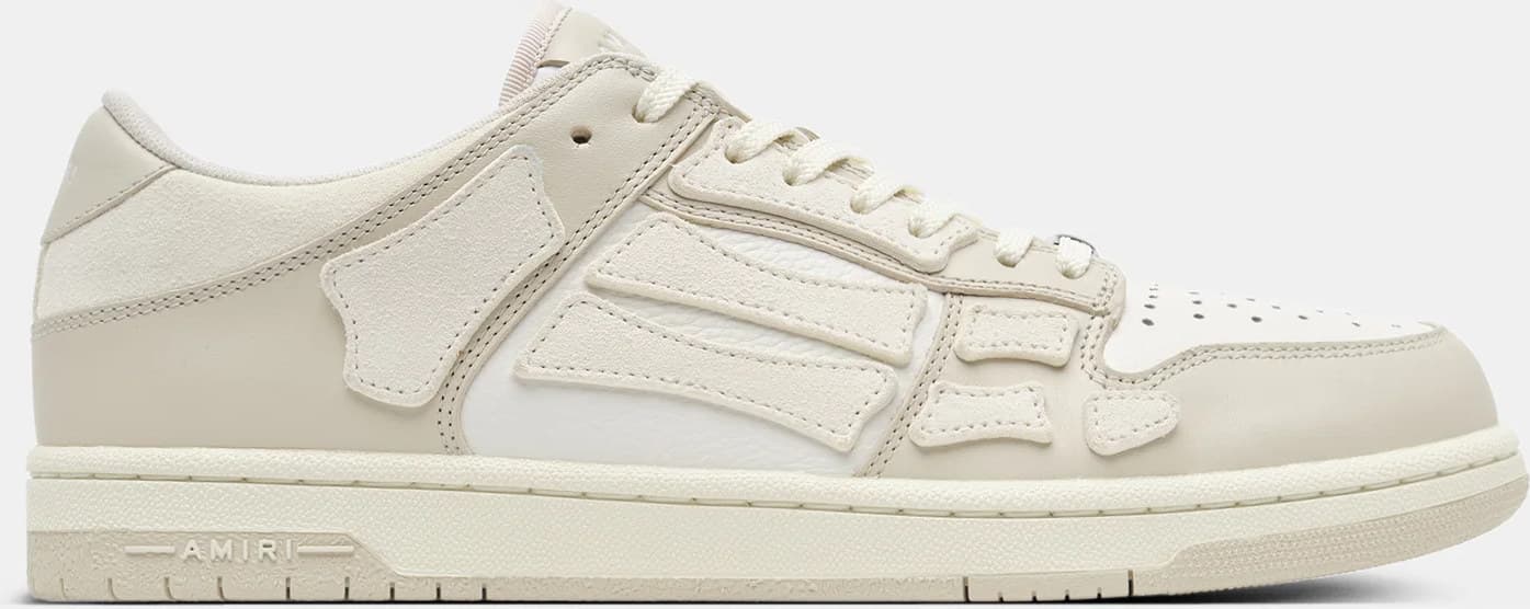 Amiri Skel Top Low — Alabaster