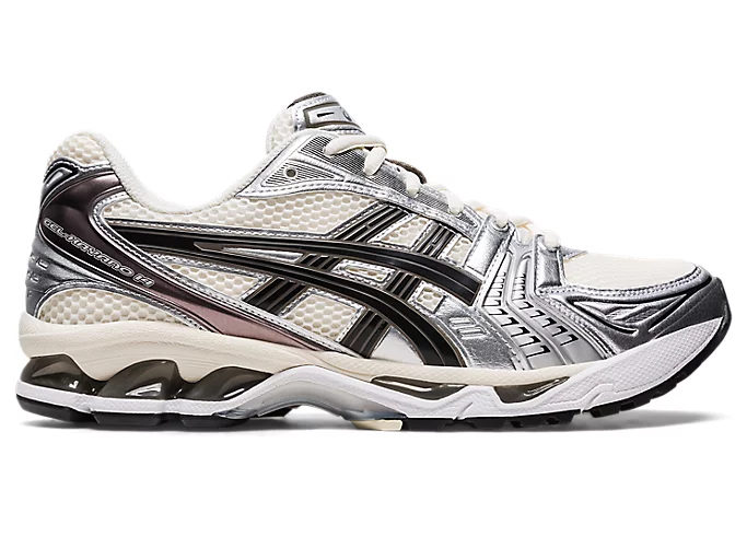 Asics Gel-Kayano 14 — Cream Black Metallic Plum