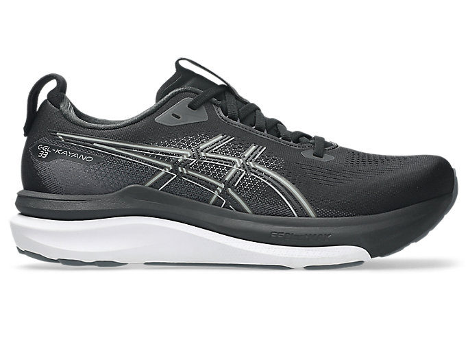Asics Gel-Kayano 33 — Black White