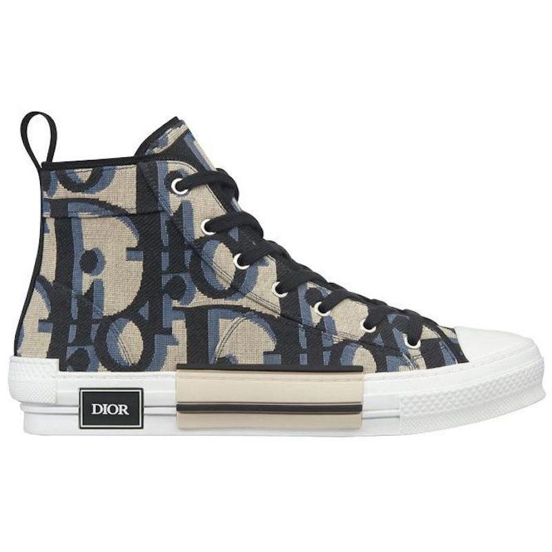 Dior B23 High — Maxi Dior Oblique Beige Black