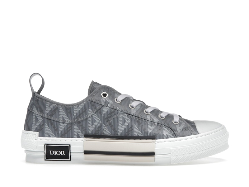 Dior B23 Low Top — Gray CD Diamond