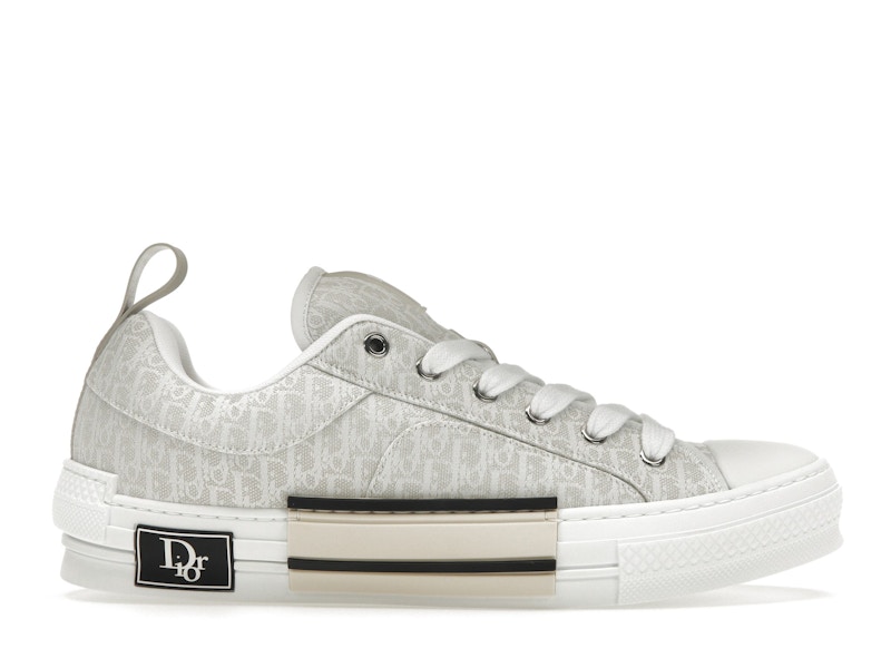 Dior B23 Skater Low Top — Beige Dior Oblique Jacquard