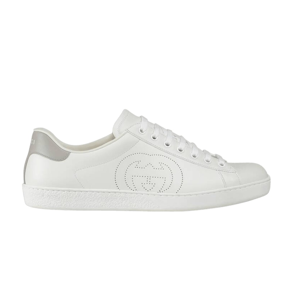 Gucci Ace — Interlocking G Weiss