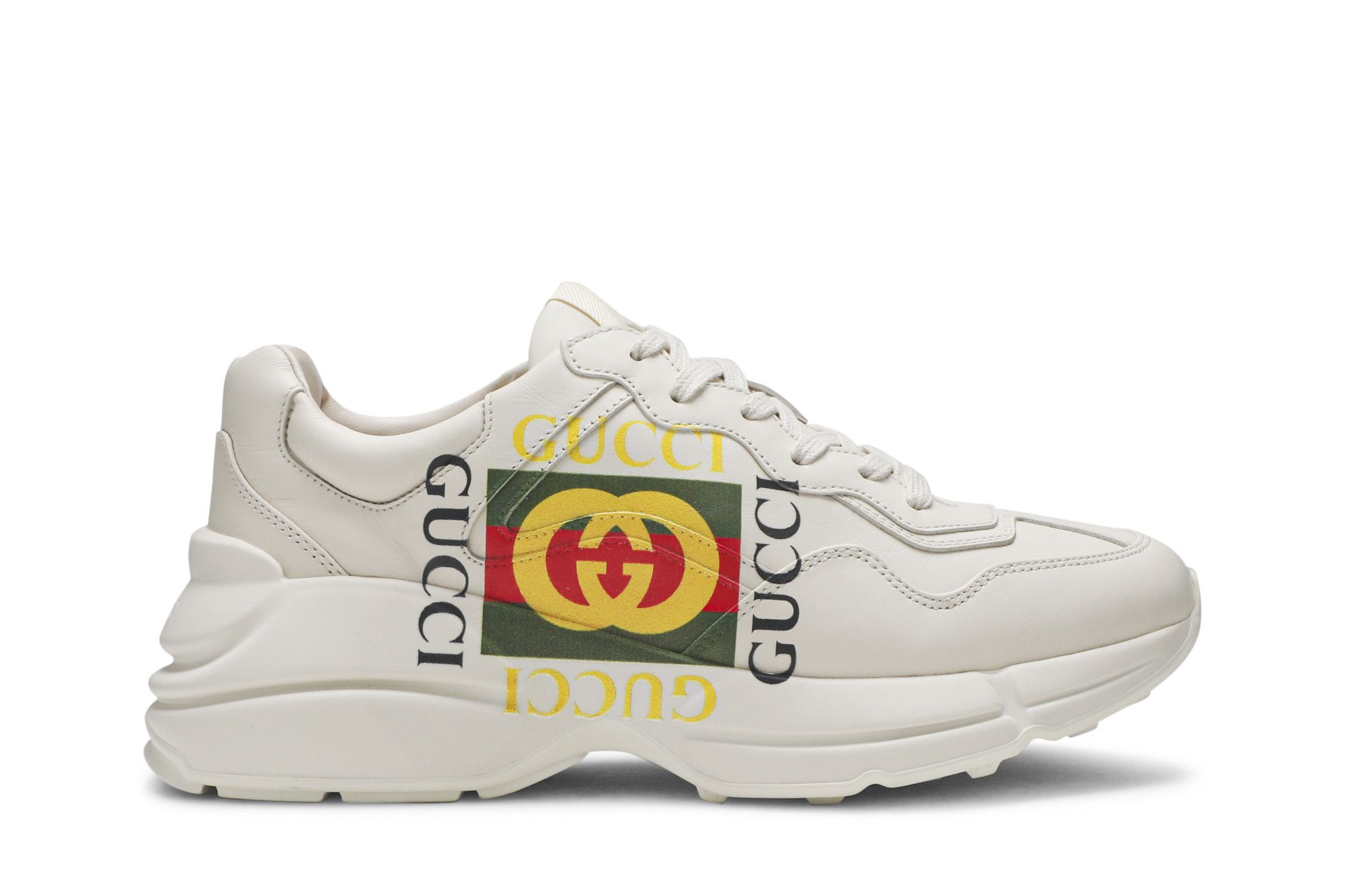 Gucci Rhyton — Creme Logo