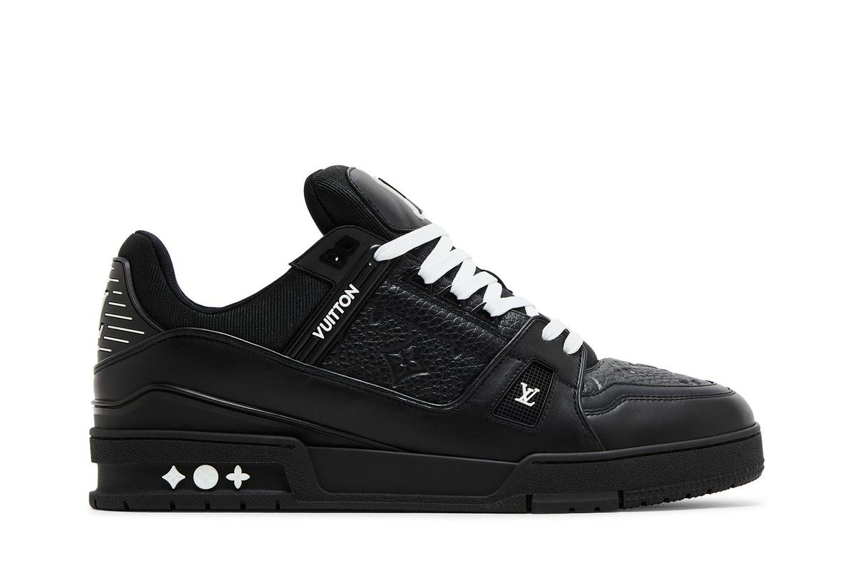 Louis Vuitton LV Trainer — Schwarz Embossed Monogram
