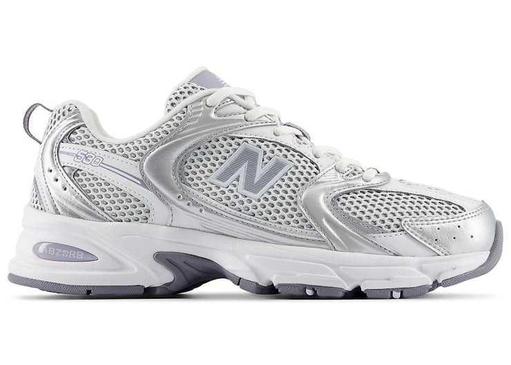 New Balance 530 — Grey Matter Silver Metallic Digital Mist