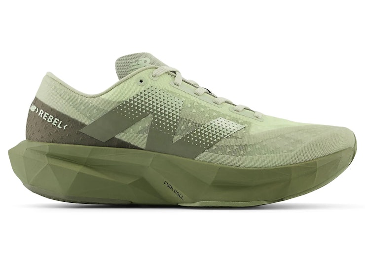 New Balance FuelCell Rebel v4 — Olivine Dark Camo