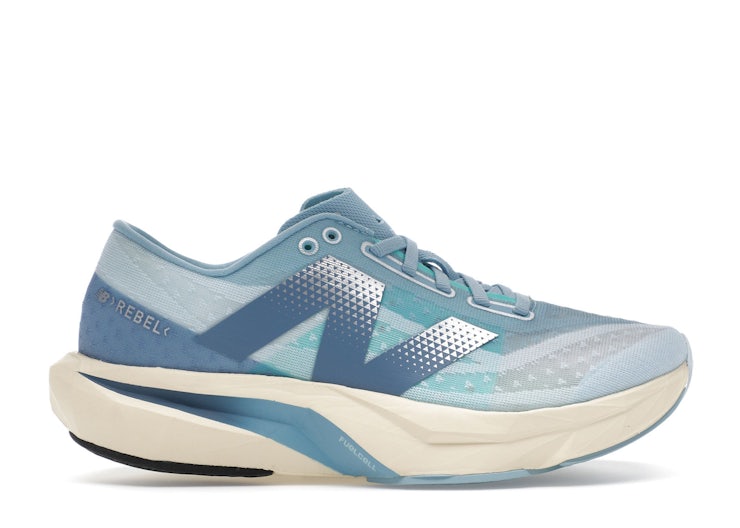 New Balance FuelCell Rebel v4 — Quarry Blue (Damen)
