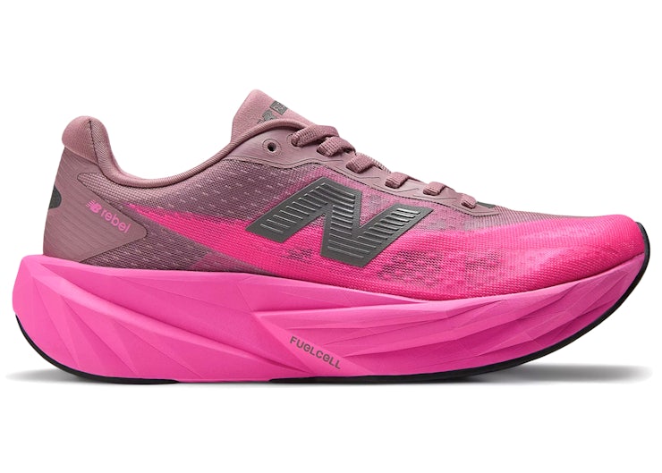 New Balance FuelCell Rebel v5 — Pink Heat Rosewood
