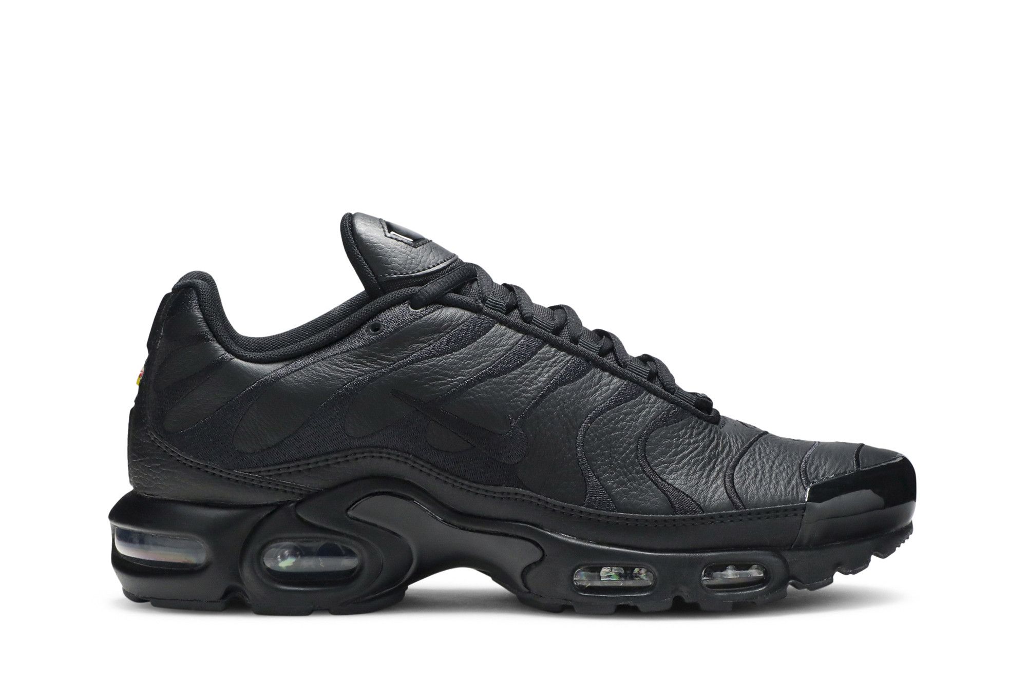 Nike Air Max Plus — Triple Black Leather