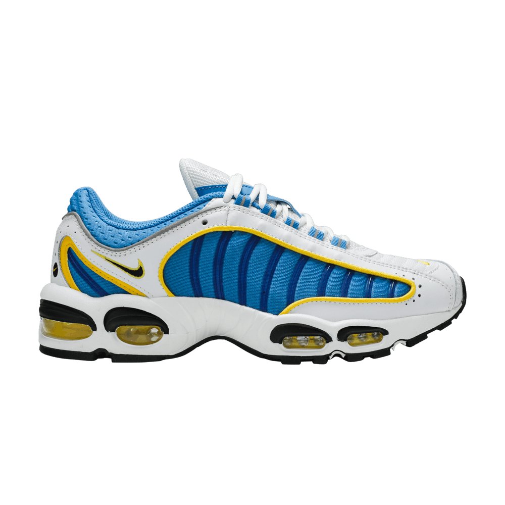 Nike Air Max Tailwind 4 — White Blue Yellow