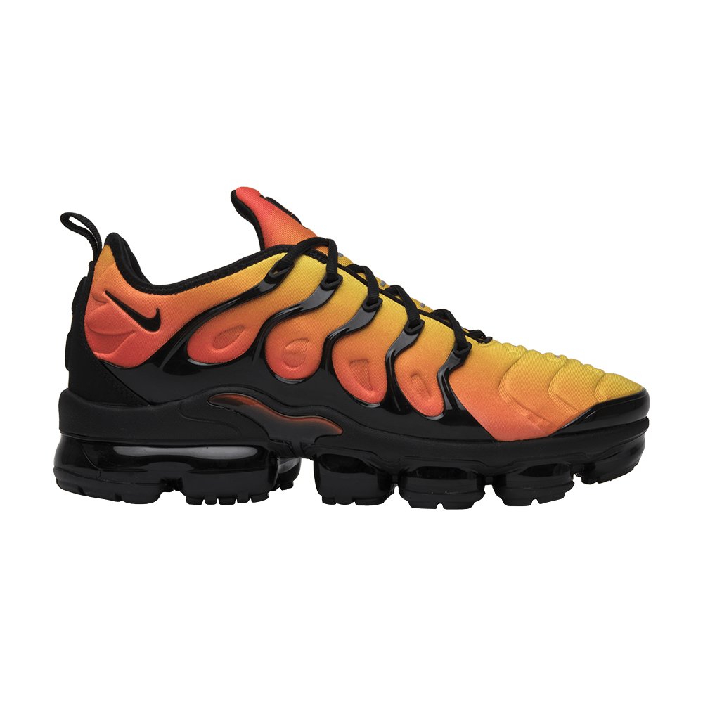 Nike Air VaporMax Plus — Black Orange Crimson