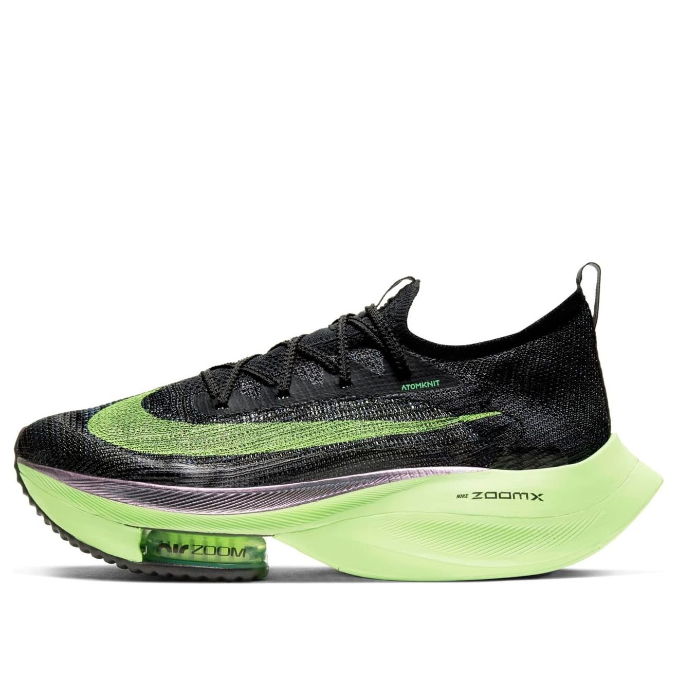 Nike Air Zoom Alphafly Next% — Black Electric Green