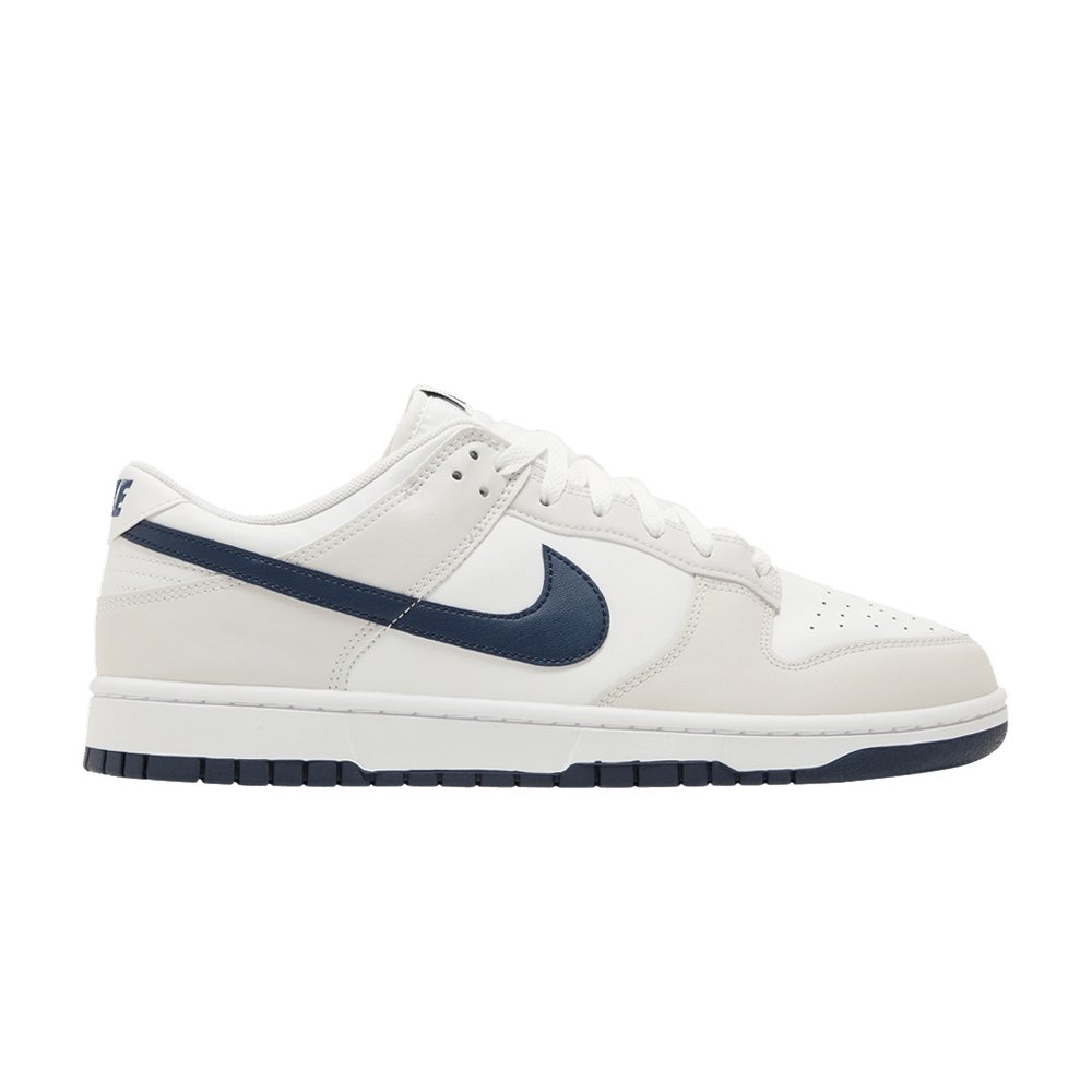 Nike Dunk Low — White Midnight Navy