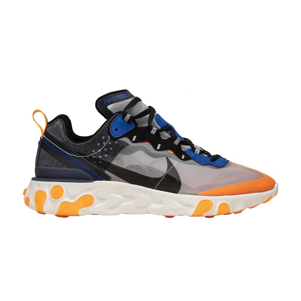 Nike React Element 87 — Thunder Blue/Total Orange