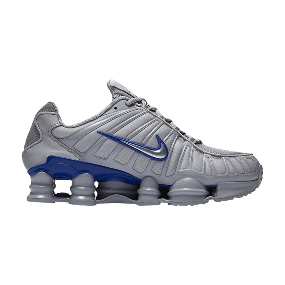 Nike Shox TL — Wolf Grey Metallic Silver Blue