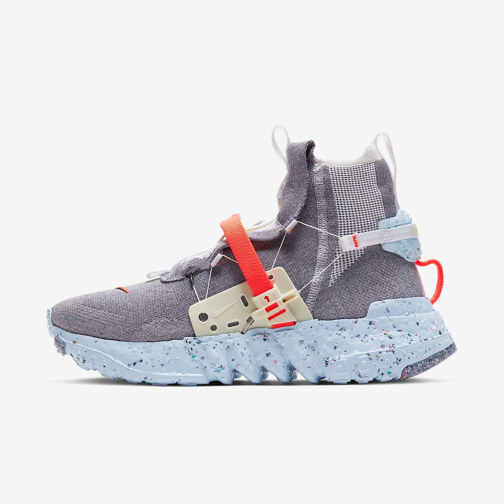 Nike Space Hippie 03 — Vast Grey Hyper Crimson