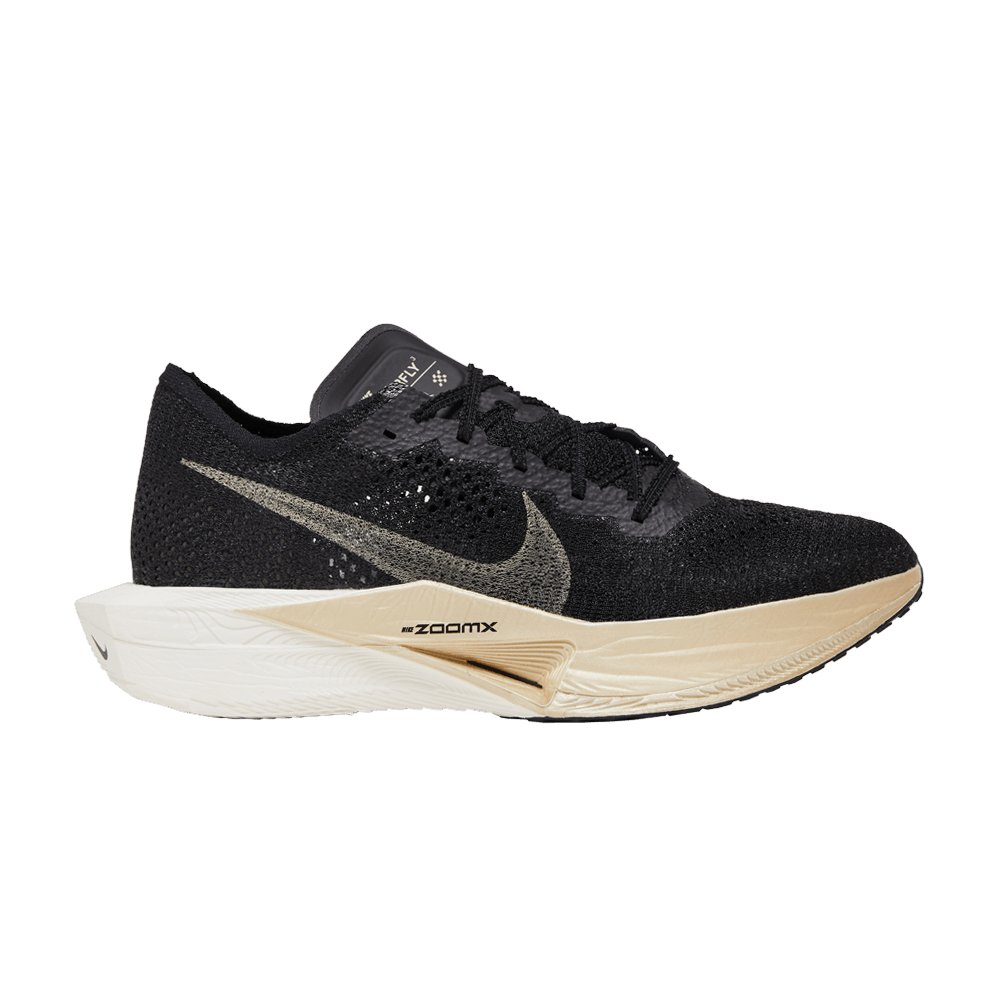 Nike ZoomX Vaporfly 3 — Black Metallic Gold Grain
