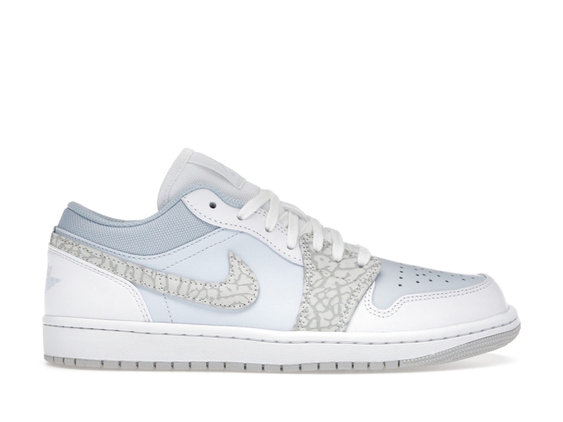 Nike Air Jordan Jordan 1 Low SE — Blue Tint Elephant Print