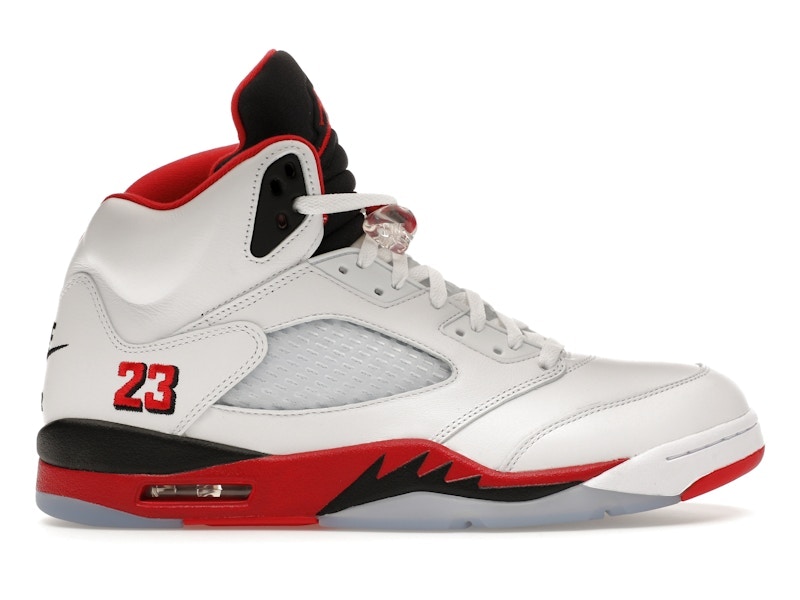Nike Air Jordan Jordan 5 Retro — Fire Red Black Tongue (2025)