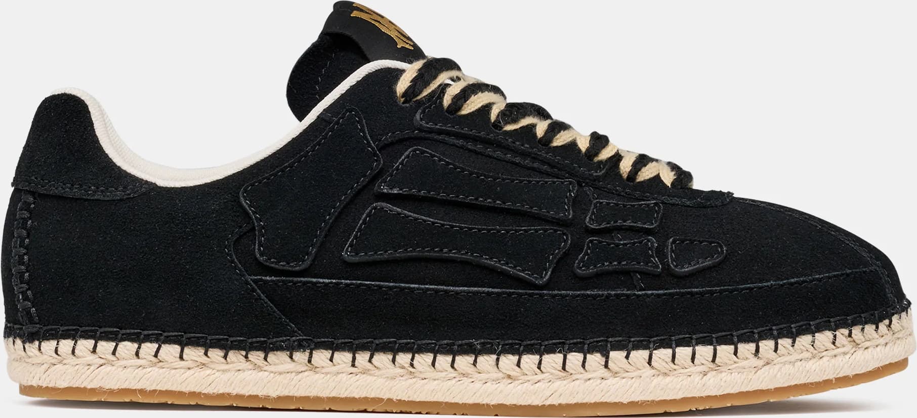Amiri Espadrille Pacific Bones — Black