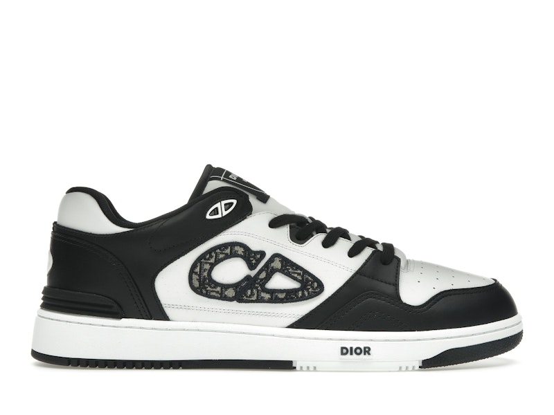 Dior B57 Dribble Low Top — Schwarz/Weiss