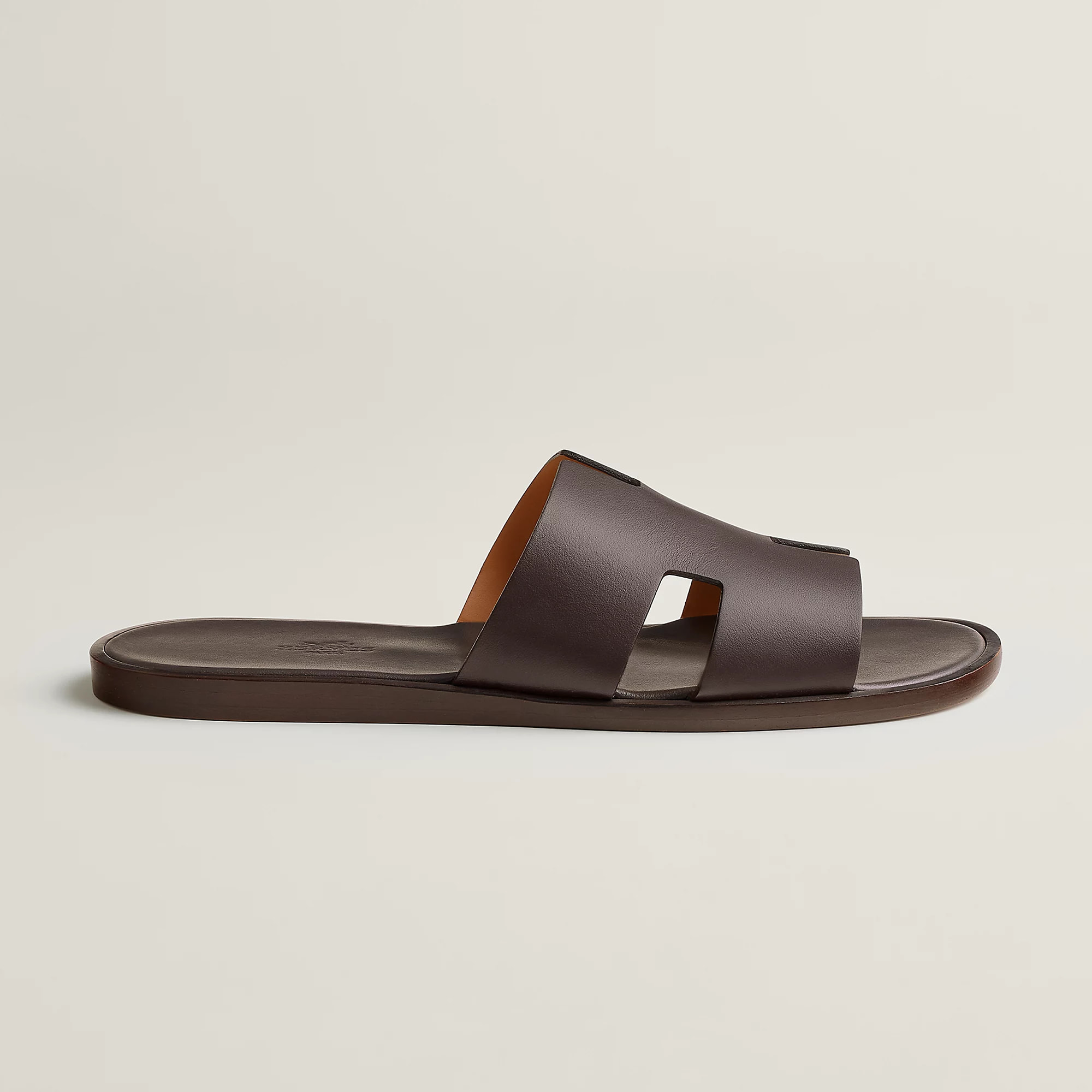 Hermès Sandalen Izmir — Dunkelbraun