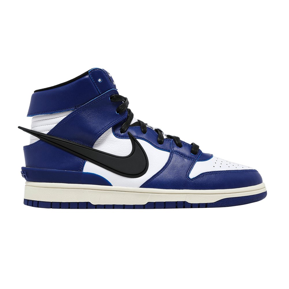 Nike Dunk High — AMBUSH Deep Royal