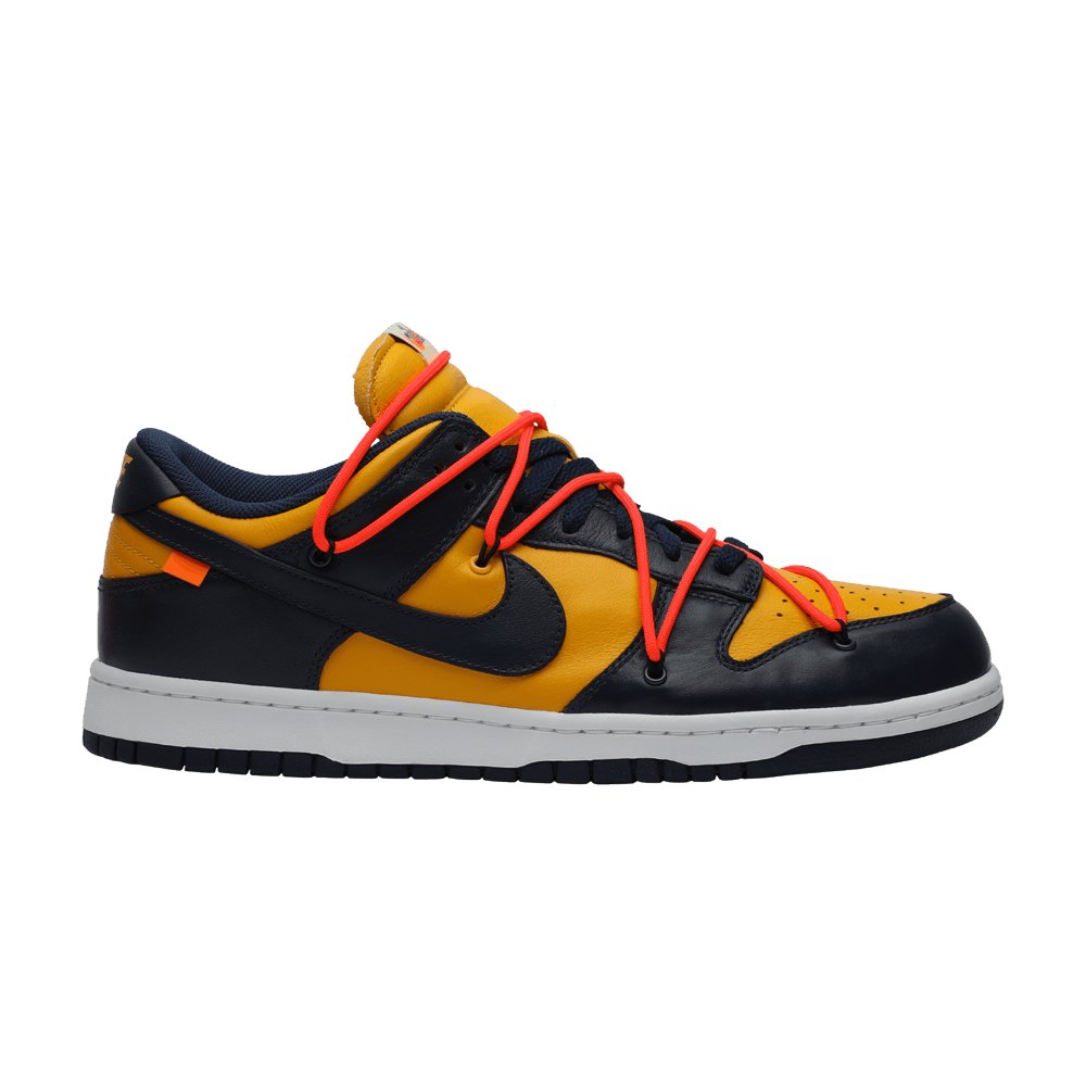 Nike Dunk Low — Off-White University Gold