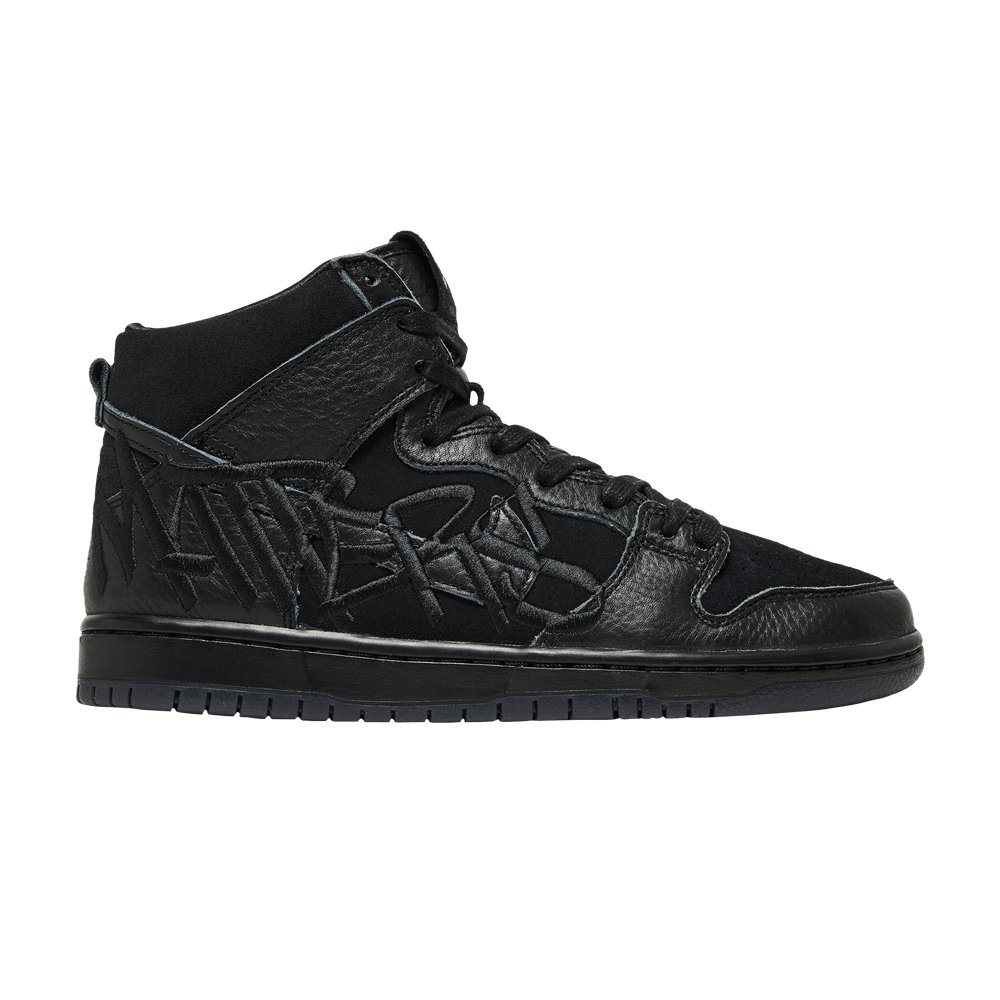 Nike SB Dunk High — FAUST Black Gold