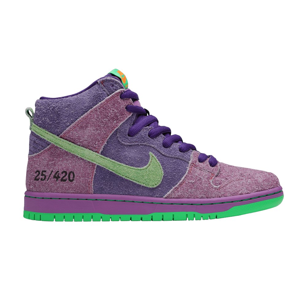Nike SB Dunk High — Reverse Skunk 420