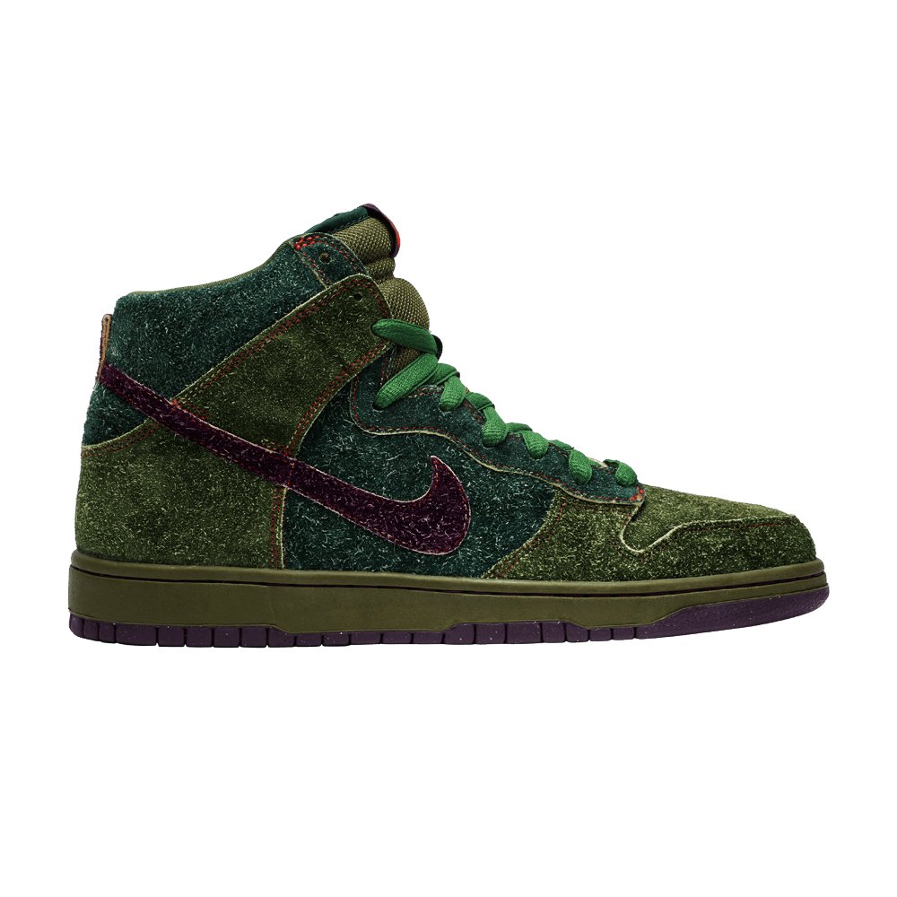 Nike SB Dunk High — Skunk 420