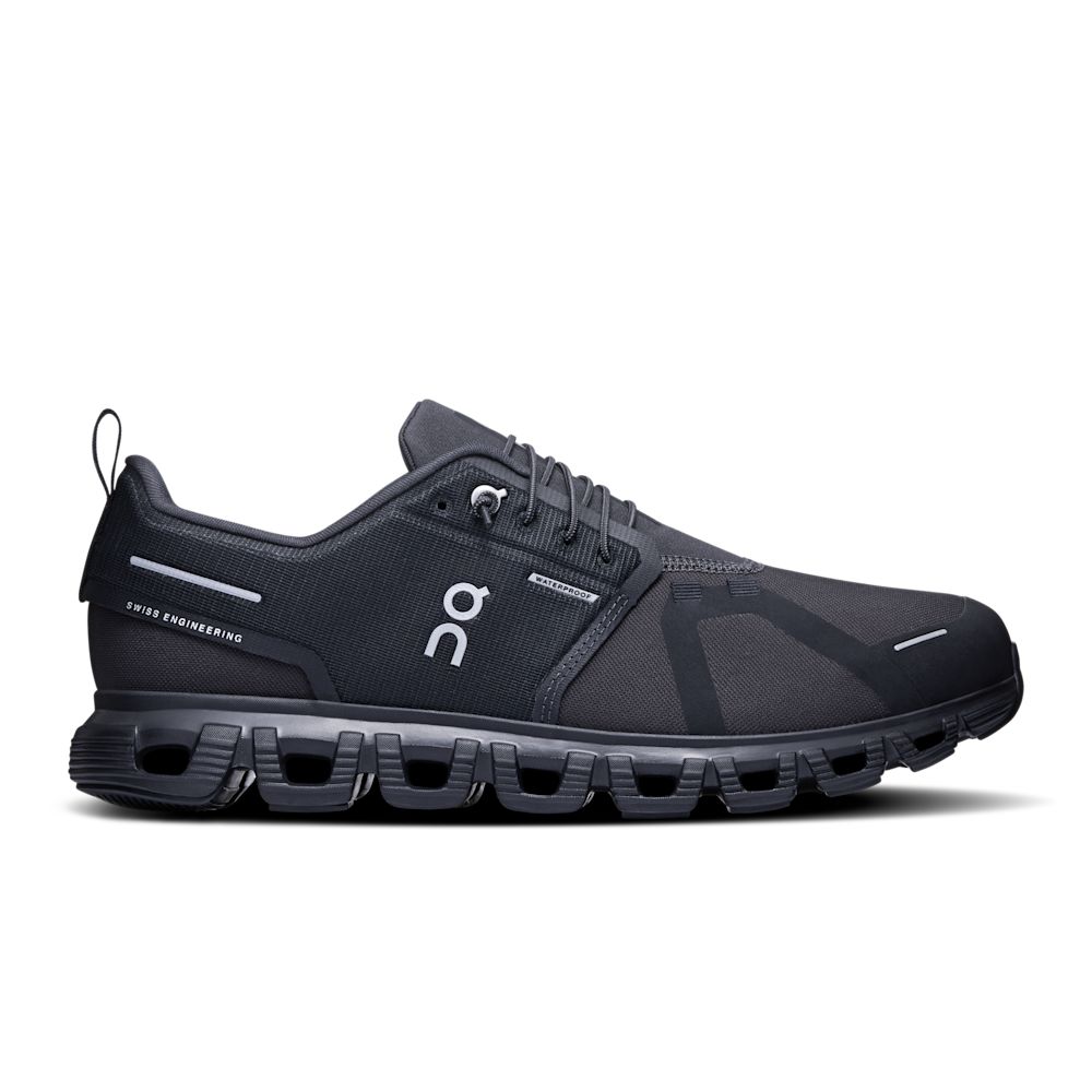 On Cloud 6 Waterproof — Schwarz