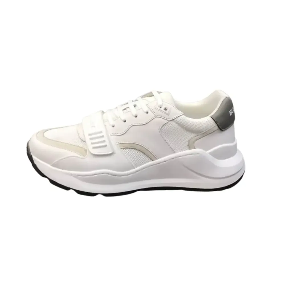 Burberry Burberry Regis Chunky Sneakers — White Featuring Leather Upper