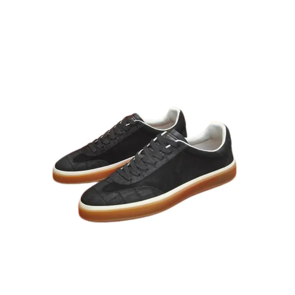 Loro Piana Loro Piana Summer — Black Designed Sneaker