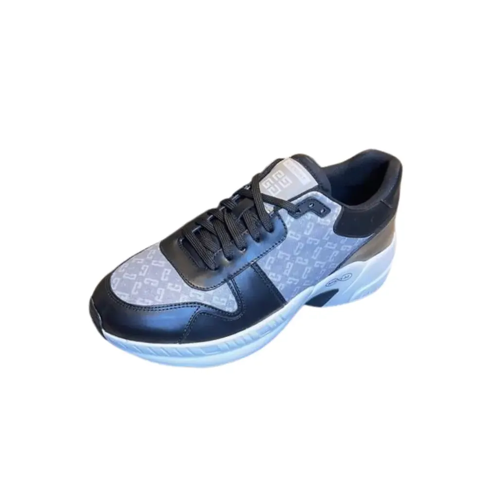 Givenchy Givenchy Black — Gray Print Sneakers