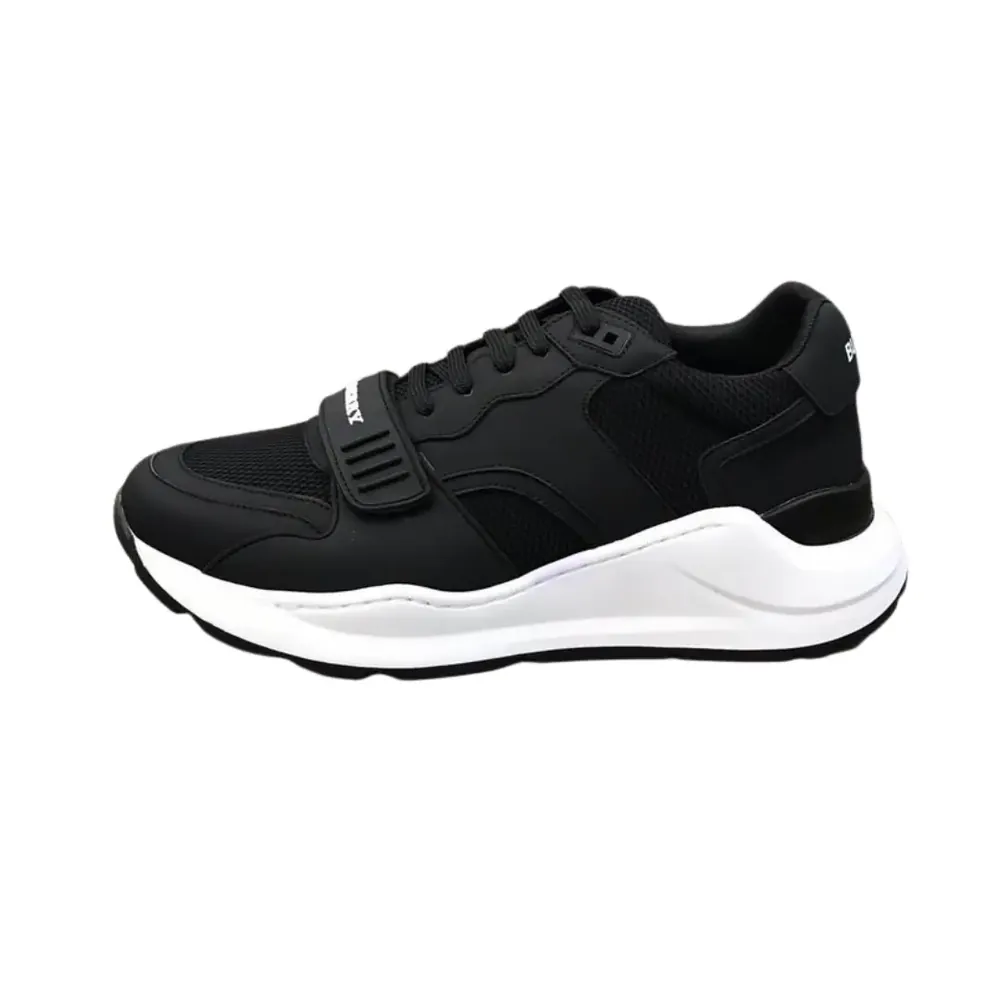Burberry Burberry Ramsey Sneakers — Black & White
