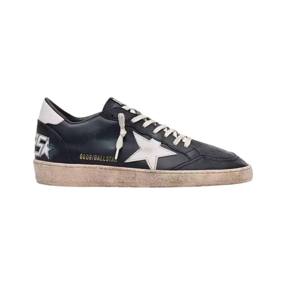 Golden Goose Golden Goose Ball Star — Black Nappa