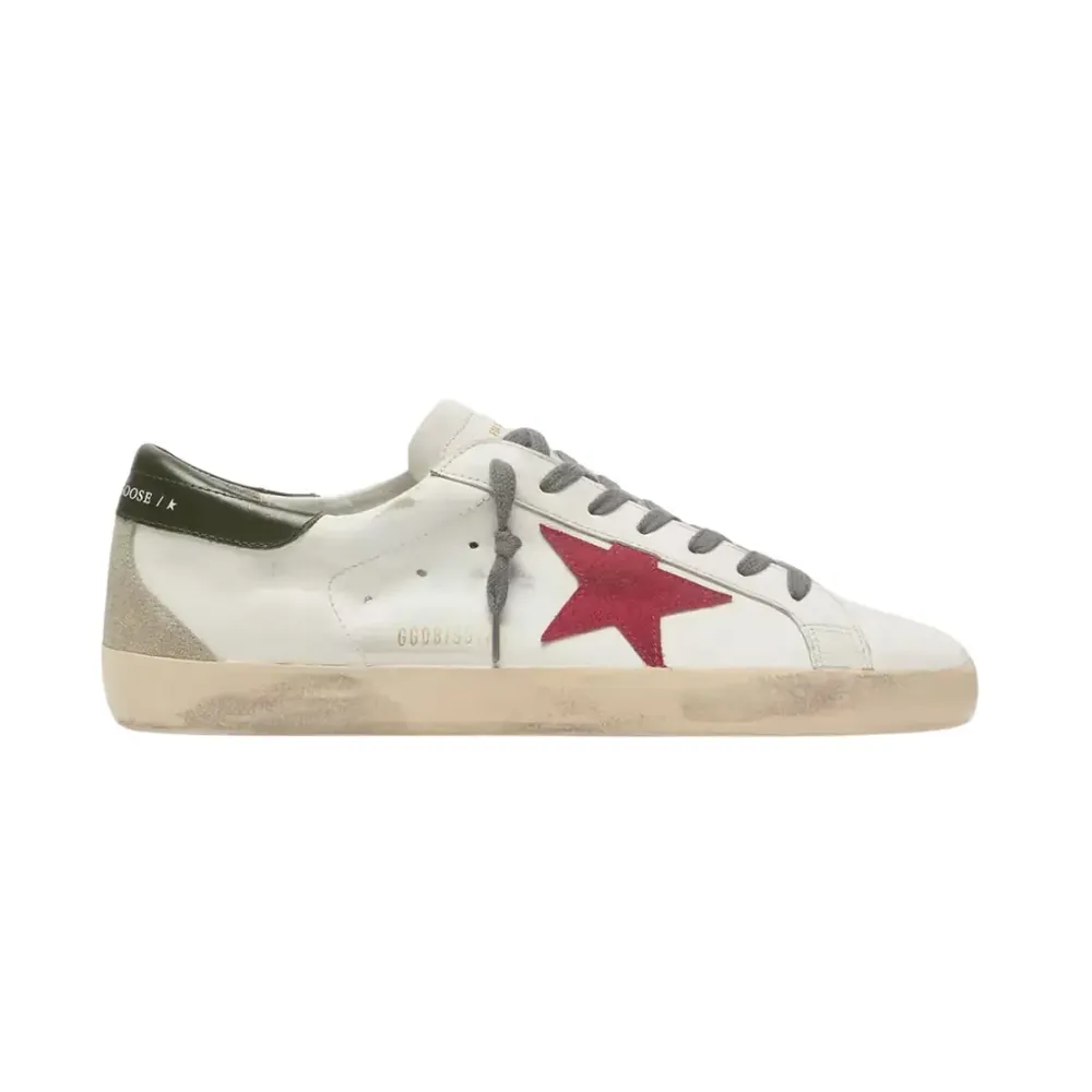 Golden Goose Golden Goose Super-Star — Red Suede